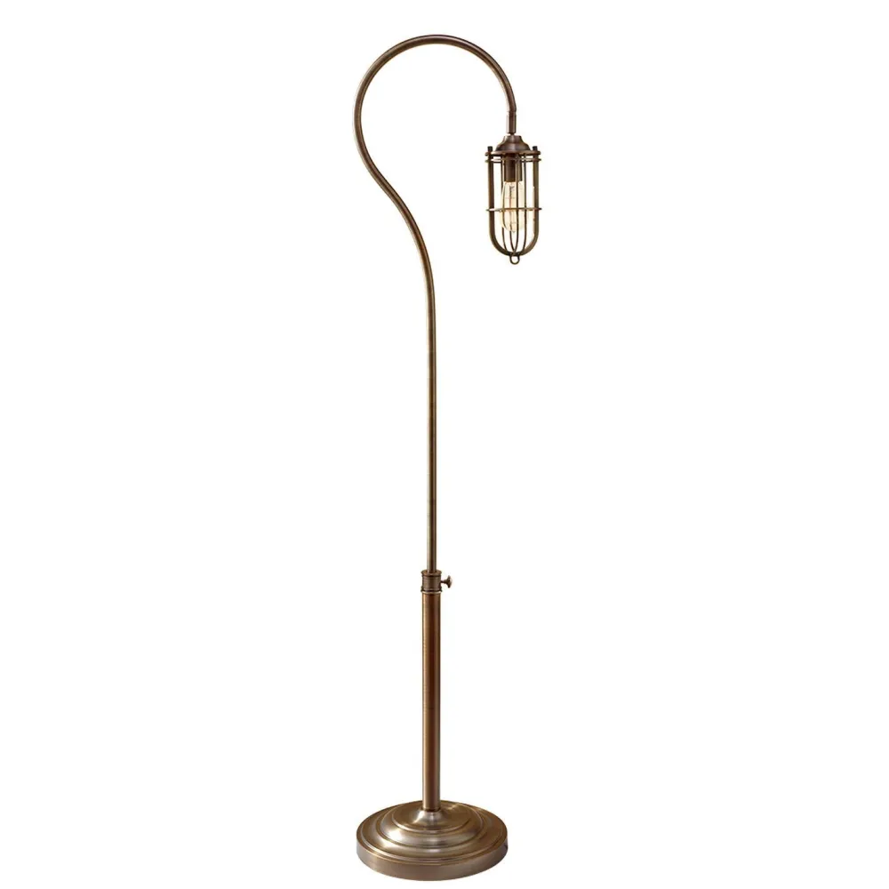 Sale Elstead Stehleuchte LANA Metall Messing 162cm Bodenlampe