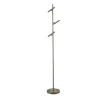 Searchlight Stehleuchte LED verstellbar 150 cm in Nickel matt* Led Lampen|Bürolampen