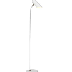Elstead Stehleuchte LEYRE in Weiß Messing 145cm Bodenlampe* Designerlampen|Moderne Lampen