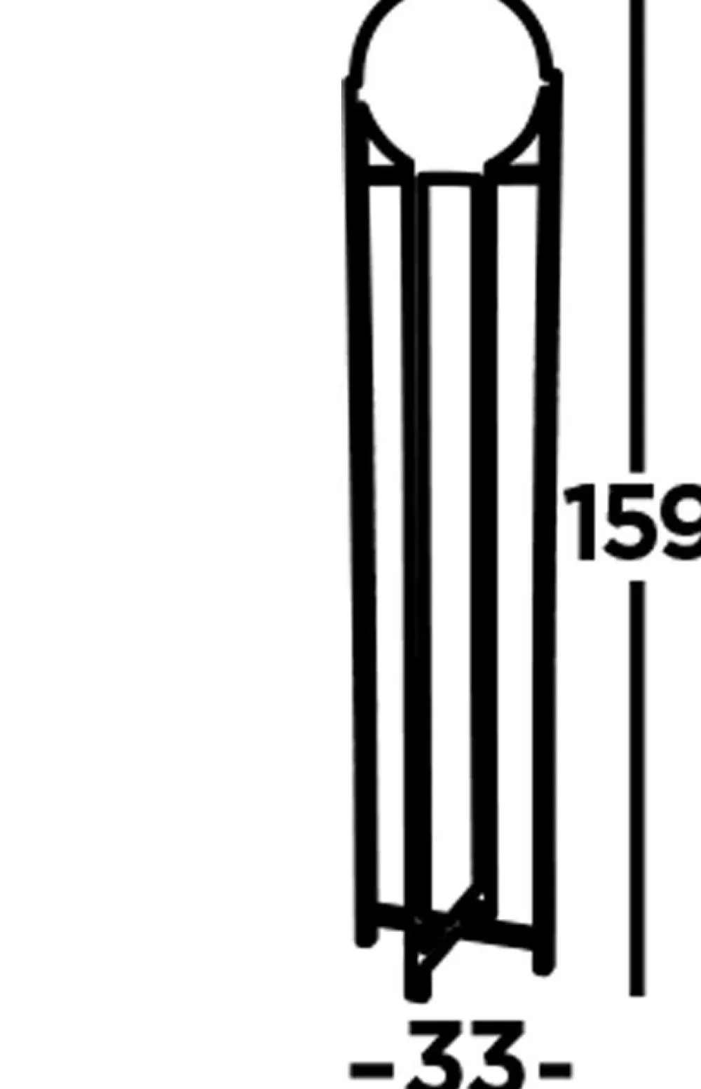 Searchlight Stehleuchte Schwarz Rauchgrau E27 159 cm Glas Metall* Wohnzimmerlampen|Glaslampen