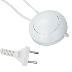 Hot TK Lighting Stehleuchte VAIO Weiß Holz Dreibein skandinavisch