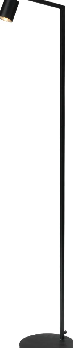 Masterlight Stehleuchte Wohnzimmer 135 cm Schwarz verstellbar