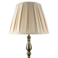 Hot Searchlight Stehleuchte Wohnzimmer in Messing Antik Braun E27 164 cm