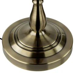 Hot Searchlight Stehleuchte Wohnzimmer in Messing Antik Braun E27 164 cm