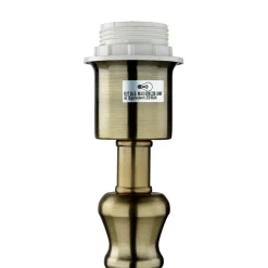 Hot Searchlight Stehleuchte Wohnzimmer in Messing Antik Braun E27 164 cm