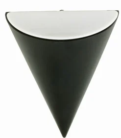 Best Lido Stilvolle Außenlampe Wand IP44 Schwarz E27 blendarm