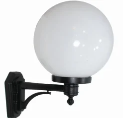 Lido Stilvolle Außenleuchte Schwarz Weiß MELANTHA* Außenleuchten Antik|Außenwandleuchten