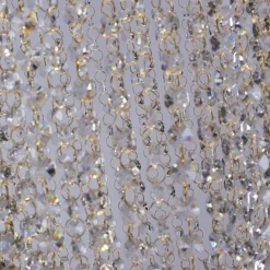 Searchlight Stilvolle Deckenlampe Metall Glas GU10 Ø65 cm 5-flammig* Wohnzimmerlampen|Esszimmer Lampen