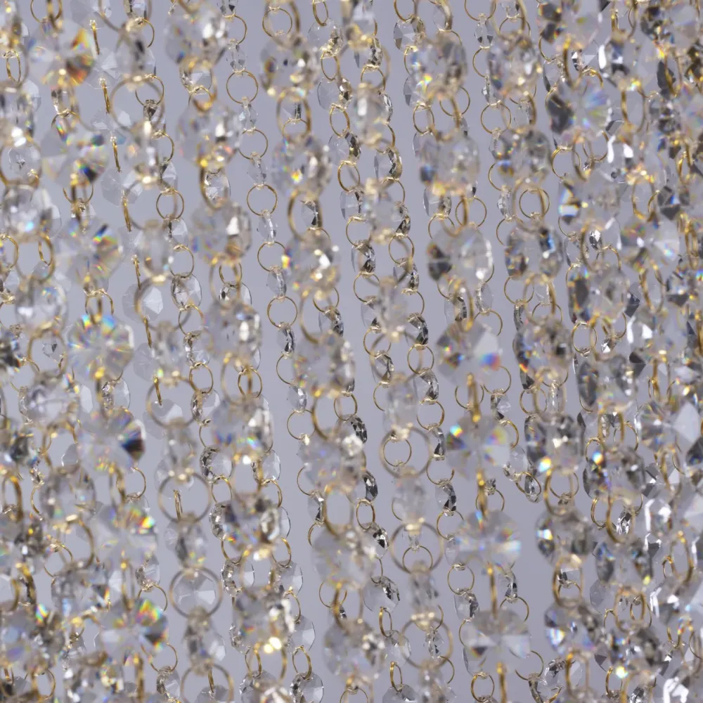 Searchlight Stilvolle Deckenlampe Metall Glas GU10 Ø65 cm 5-flammig* Wohnzimmerlampen|Esszimmer Lampen