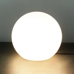 Best Nowodvorski Stilvolle Gartenlampe Weiß runder Schirm Ø30cm