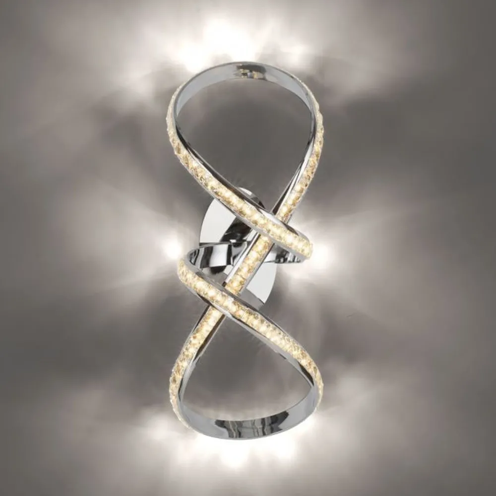 Paul Neuhaus Stilvolle LED Deckenlampe in Chrom dimmbar 30 W L:65 cm* Deckenleuchten|Flurlampen