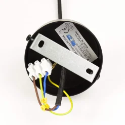 Sigma Stilvolle Pendellampe Schwarz Retro Schirmform