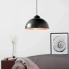 Eglo Stilvolle Pendelleuchte Schwarz Kupfer Ø37cm TRURO* Hängelampen|Industrie Lampen