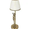 Giovanni Battista Stilvolle Tischlampe DONNE Klassisch Echt-Messing