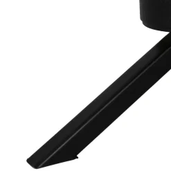 Best Steinhauer Stilvolle Tischlampe Metall Glas in Rauchgrau E27 22 cm