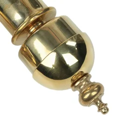 Laura Suardi Stilvolle Wandleuchte GRETA Messing Glas Antik* Wandleuchten|Lampen Aus Aller Welt