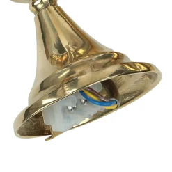 Laura Suardi Stilvolle Wandleuchte GRETA Messing Glas Antik* Wandleuchten|Lampen Aus Aller Welt