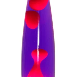 Hot Easylight Stimmungsvolle Lavalampe Lila Rot Silber 40cm ANGELINA