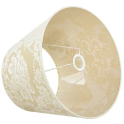 Outlet Duolla Stoff Lampenschirm Creme Weiß Stehlampe groß E27