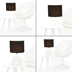 Online Easylight Stoff Lampenschirm mit Klettverschluss Adapter E14 E27