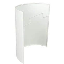 Nowodvorski Stoff Wandlampe mit Kabel Schalter Weiß ALICE* Stofflampen|Schlafzimmer Lampen