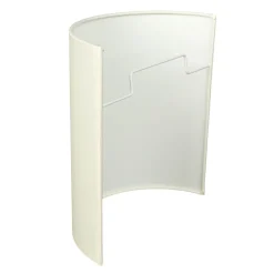 Nowodvorski Stoff Wandleuchte mit Kabel Schalter Creme ALICE