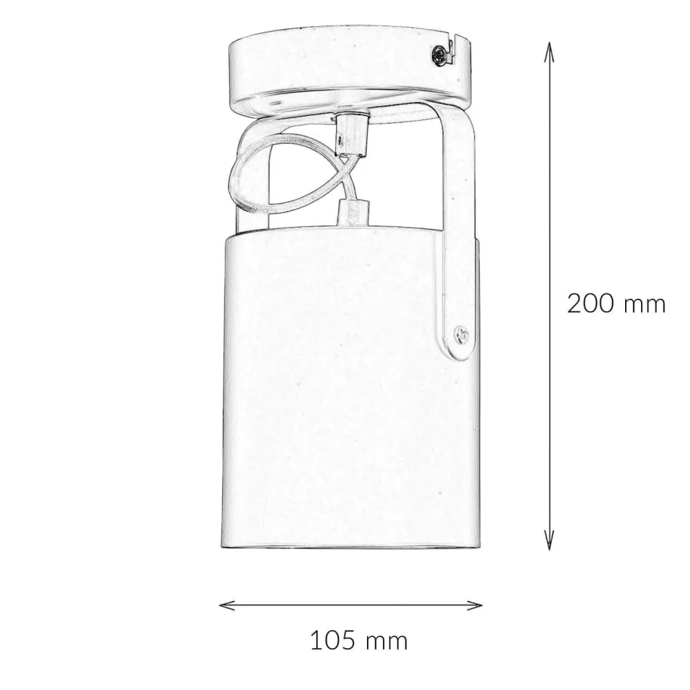 Outlet Easylight Strahler Decke Schwarz E27