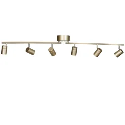 Clearance By Rydéns Strahler Metall GU10 verstellbar in Gold 124 cm lang Retro