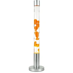 Online Easylight Stylische Lavalampe Orange Transparent rund ALAN