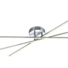 Trio Reality Stylische LED Deckenlampe Metall B:100 cm 9 W dimmbar* Flurlampen|Bürolampen