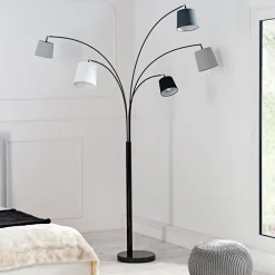 Invicta Interior Stylische Stehleuchte Modern Design 200cm flexibel* Moderne Lampen|Designerlampen