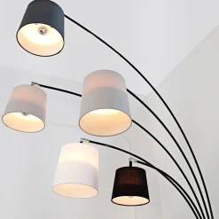Invicta Interior Stylische Stehleuchte Modern Design 200cm flexibel* Moderne Lampen|Designerlampen