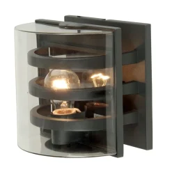 Elstead Stylische Wandleuchte Anthrazit IP54 wetterfest* Außenwandleuchten|Moderne Lampen