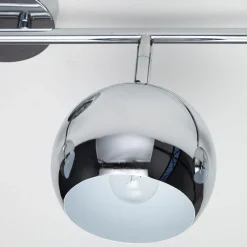 Discount Invicta Interior Stylischer Deckenstrahler Chrom Retro lang E14