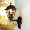 Easylight Tiffany Stil Lampe außen Gold Antik E27 SALZBURG* Rustikale Lampen|Rustikale Außenleuchten