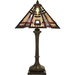 Elstead Tiffany Tischlampe ETERNO 4 74cm hoch Premium Design* Tischlampen|Designerlampen