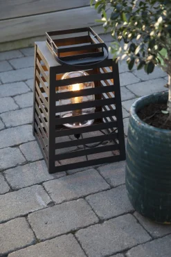 By Rydéns Tischlampe außen mit Kabel 60 cm hoch IP44 E27 SIGNE* Metall Lampen|Outdoor Tischleuchten