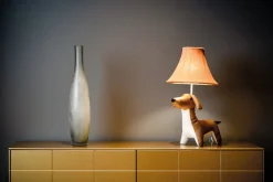 Clearance Happy Lamps Tischlampe Braun Hund 48 cm Kinderzimmer Wohnzimmer