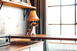 Clearance Happy Lamps Tischlampe Braun Hund 48 cm Kinderzimmer Wohnzimmer