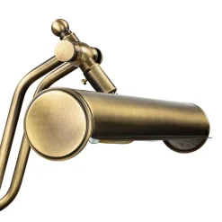 Outlet Giovanni Battista Tischlampe Bronze aus Echt-Messing Premium