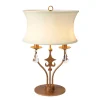 Clearance Elstead Tischlampe CAMELOT 10 Gold Ø36cm H:56cm Lampe