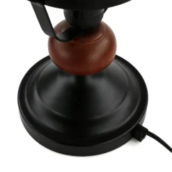 Hot Easylight Tischlampe Echt-Holz Glas Landhausstil rustikal