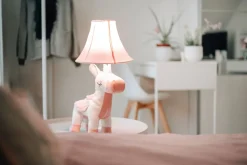 Happy Lamps Tischlampe Einhorn Rosa 51 cm Kinderzimmer Schlafzimmer*Kinder Kinderzimmerlampen|Kinderlampen