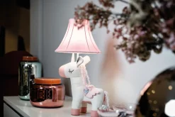 Happy Lamps Tischlampe Einhorn Rosa 51 cm Kinderzimmer Schlafzimmer*Kinder Kinderzimmerlampen|Kinderlampen