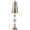 Hot Elstead Tischlampe EXTRATO Blattsilber 102cm Bodenleuchte