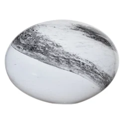 By Rydéns Tischlampe Glas 20 cm hoch Schwarz Grau marmoriert E14* Wohnzimmerlampen|Metall Lampen