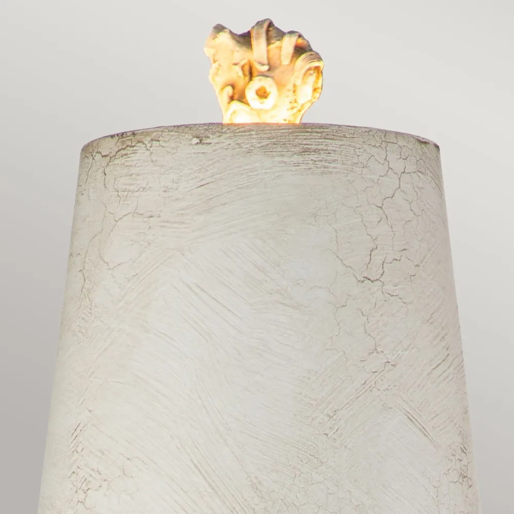 Elstead Tischlampe groß 99,1 cm hoch Modern E27 kunstvoll* Wohnzimmerlampen|Metall Lampen