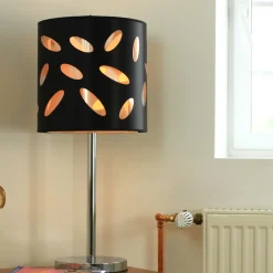 Clearance Rabalux Tischlampe groß 66,5 cm hoch Schwarz E27