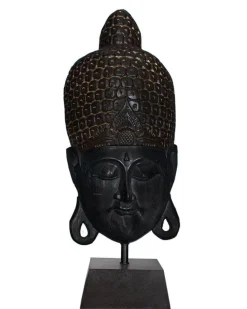 Discount By Rydéns Tischlampe Holz E27 75 cm hoch Schwarz Dunkelbraun