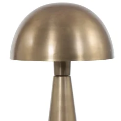 New Steinhauer Tischlampe indirekt Metall in Bronze 42 cm E27 stylisch